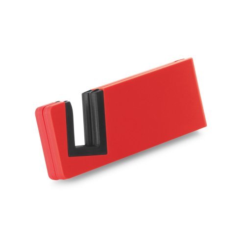 Supporto cellulare pieghevole in ABS, leggero 15g, nero compact