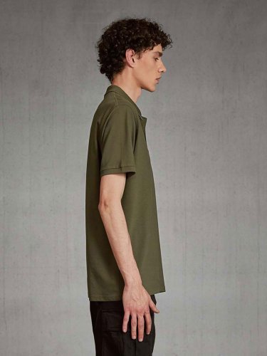 Polo uomo B&C Inspire cotone organico, medium fit, no label