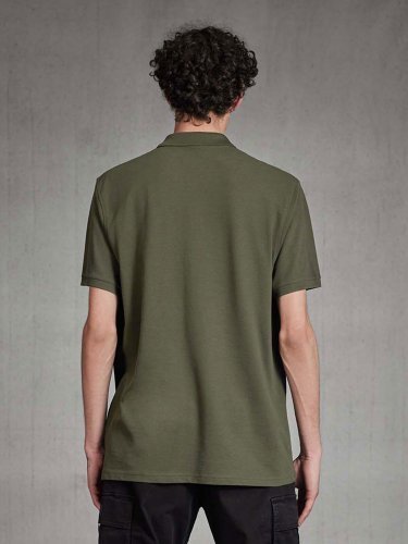 Polo uomo B&C Inspire cotone organico, medium fit, no label