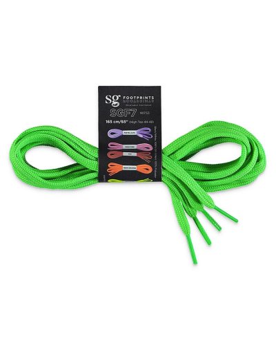 Lacci per Scarpe in Tela Stampabili Neon Green