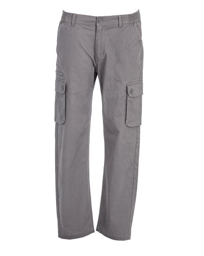 Pantalone France multitasche elasticizzato Grey