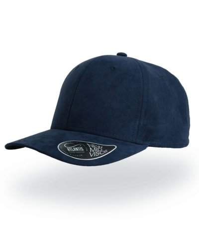 Cappellino a 6 pannelli con occhielli ricamati Fam Navy