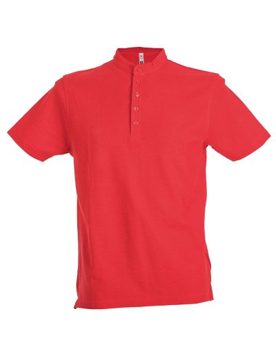 Polo manica corta Kuwait Red