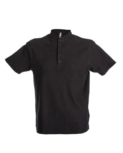Polo manica corta Kuwait Black