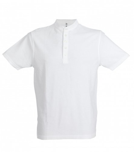 Polo manica corta Kuwait White