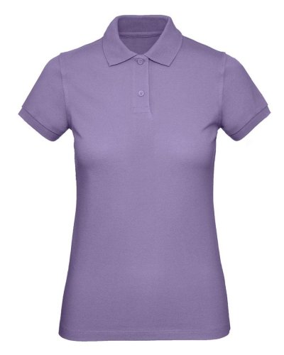Polo Inspire donna - B&C Collection millennial lilac