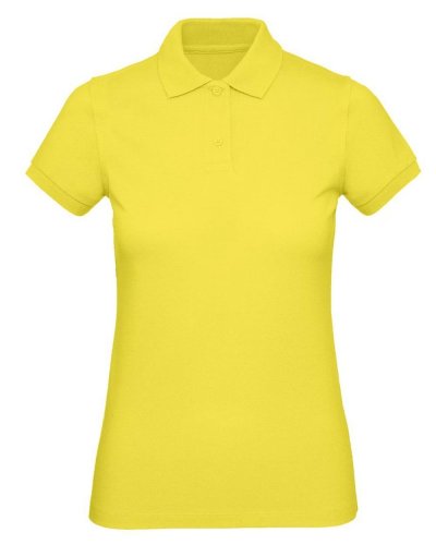 Polo Inspire donna - B&C Collection solar yellow