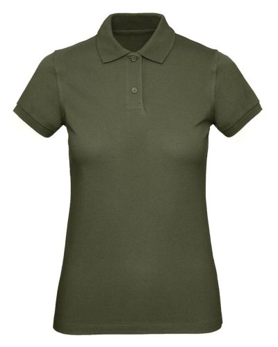 Polo Inspire donna - B&C Collection urban khaki