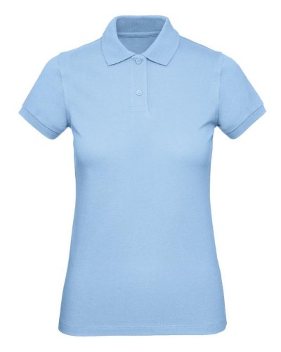 Polo Inspire donna - B&C Collection Sky Blue