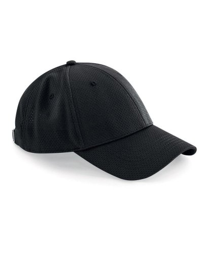 Cappellino Air Mesh 6 pannelli Black