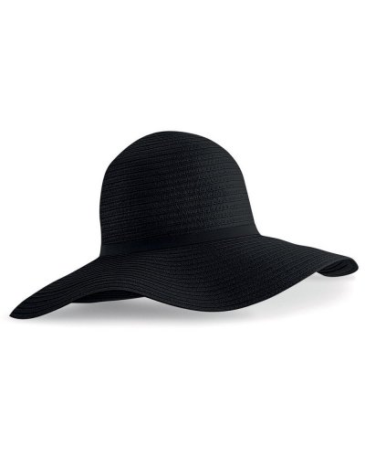 Cappello Marbella Wide-Brimmed Sun Black