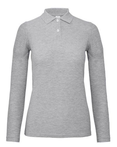Polo donna maniche lunghe