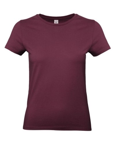 Maglietta Donna E190 Burgundy