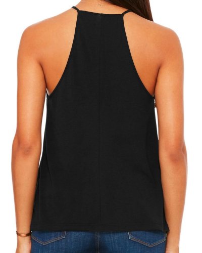 Canottiera Women's Flowy High Neck Tank