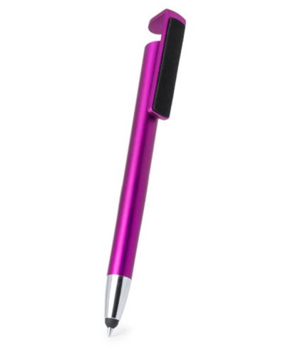Penna con Supporto Finex Fuxia