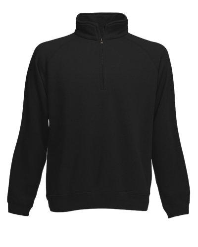 Felpa mezza zip - Sirio Black