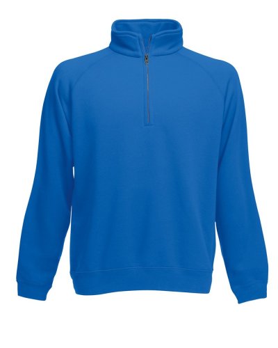 Felpa mezza zip - Sirio Royal blue