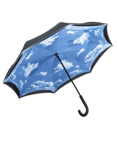 Regular umbrella FAREÂ®-Contrary black/cloud-design