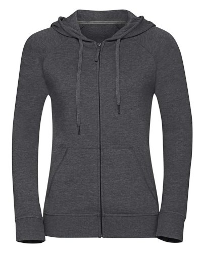 Felpa donna con cappuccio e zip HD