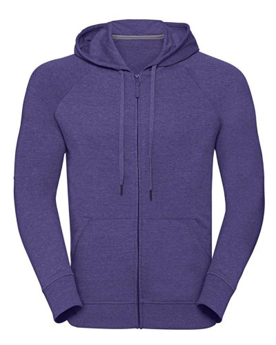 Felpa con cappuccio e zip HD Purple Marl