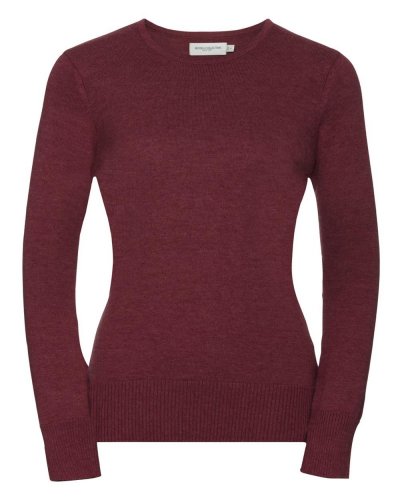 Pullover girocollo donna Cranberry Marl