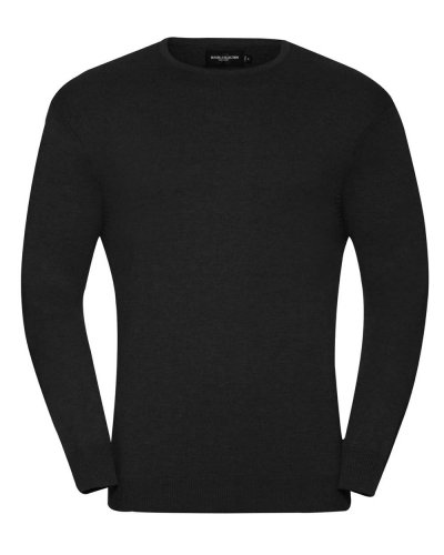 Pullover girocollo uomo Nero