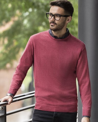 Pullover girocollo uomo