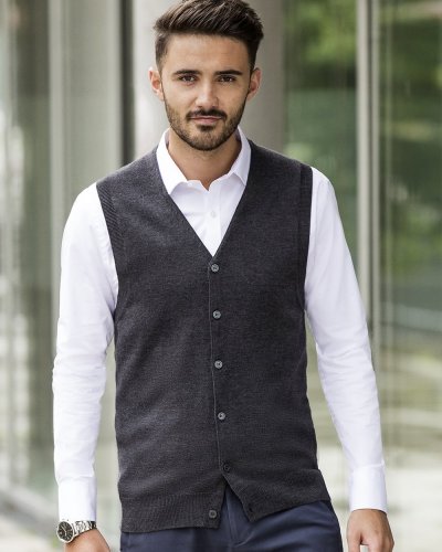 Gilet uomo scollo a V