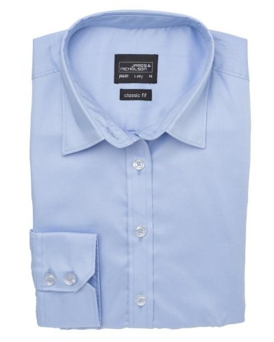 Camicia Longsleeve in micro Twill