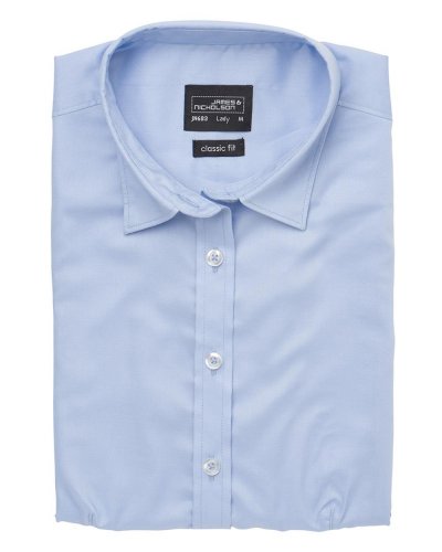Camicia Shortsleeve micro twill donna