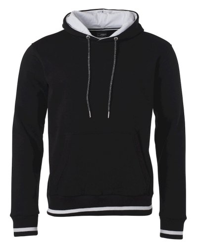 Men's Club Hoody Black/White