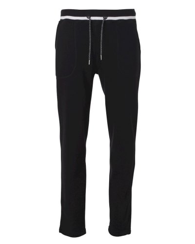 Pantaloni da jogging felpati uomo Black/White