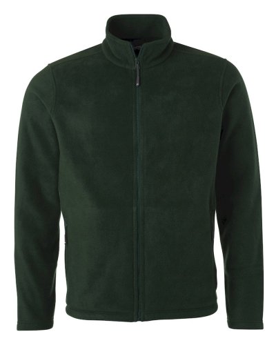 Men's  Fleece Jacket Dark Green