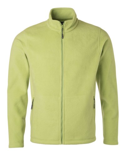 Men's  Fleece Jacket Lime Green