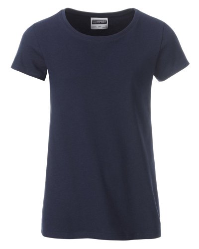T-shirt basic t ragazza Navy
