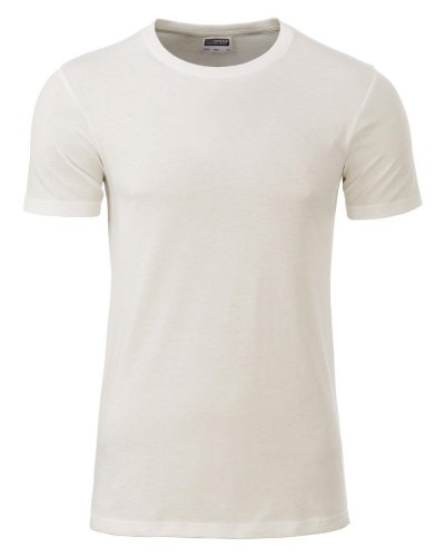 T-shirt basic t uomo cotone organico Natural