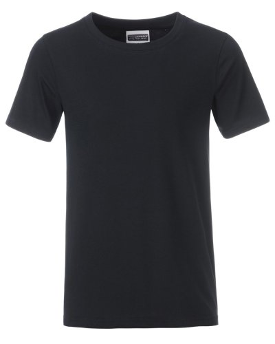 T-shirt basic t bambino Black