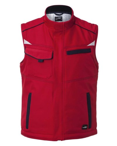 Workwear Softshell Padded Vest - Color