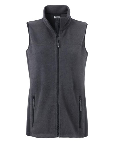 Gilet da lavoro fleece vest donna Carbon/Black