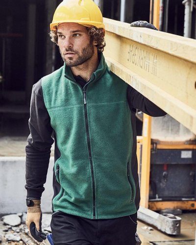 Men's Workwear Fleece Vest - Strong