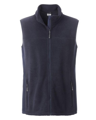 Men's Workwear Fleece Vest - Strong Navy/Navy