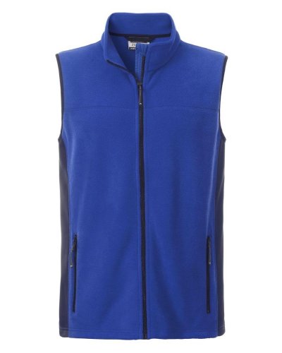 Men's Workwear Fleece Vest - Strong Royal/Navy