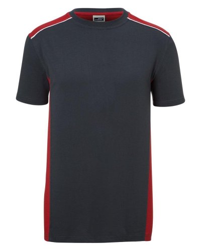 T-shirt da lavoro level 2 uomo Carbon/Red