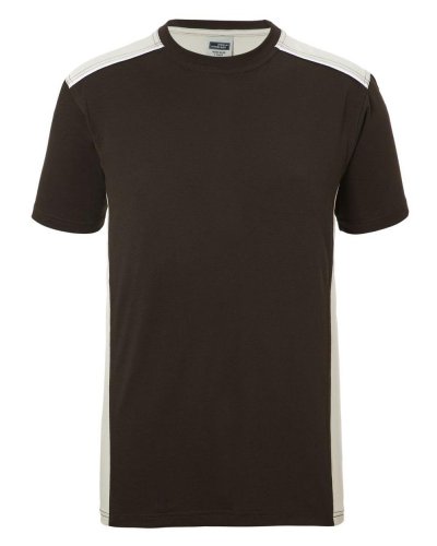 T-shirt da lavoro level 2 uomo Brown/Stone