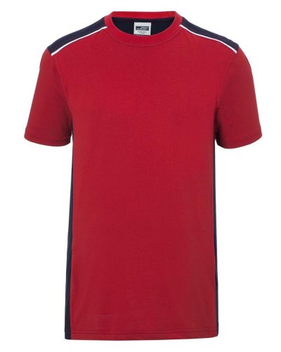 T-shirt da lavoro level 2 uomo Red/Navy