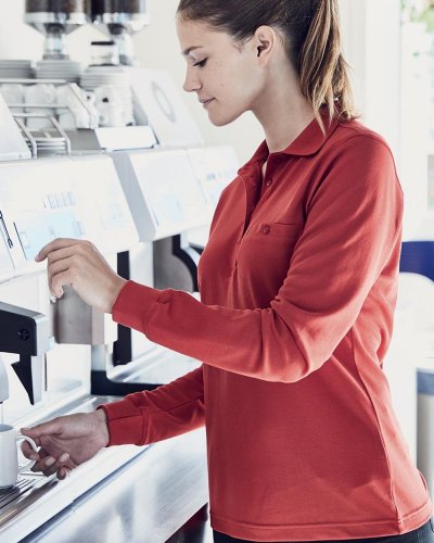 Polo manica lunga da lavoro Pocket Long Sleeve