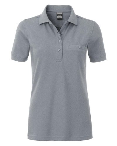 Polo manica corta da lavoro Pocket Donna