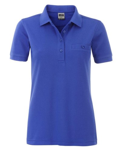 Polo manica corta da lavoro Pocket Donna Royal