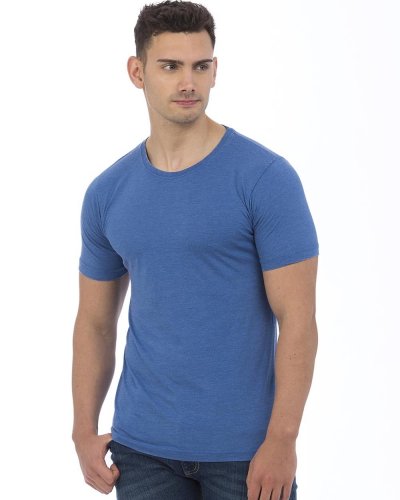 Maglietta unisex manica corta Washed T Washed royal blue