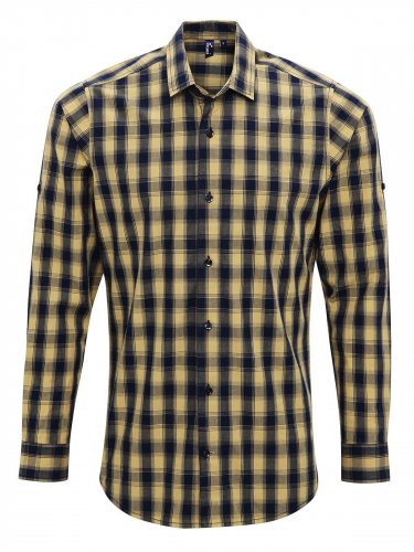 Men's LSL 'Mulligan' Check Cotton Bar Shirt